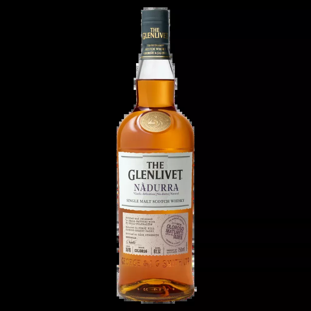 The Glenlivet Nàdurra Peated Whisky Cask Finish Single Malt Scotch