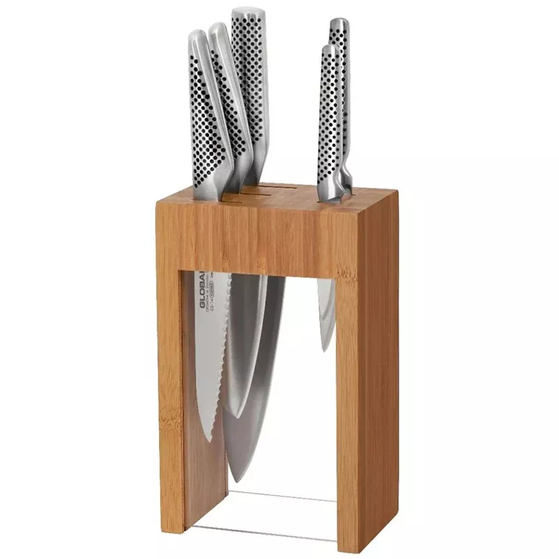 Global Osaka 6 Piece Knife Block Set