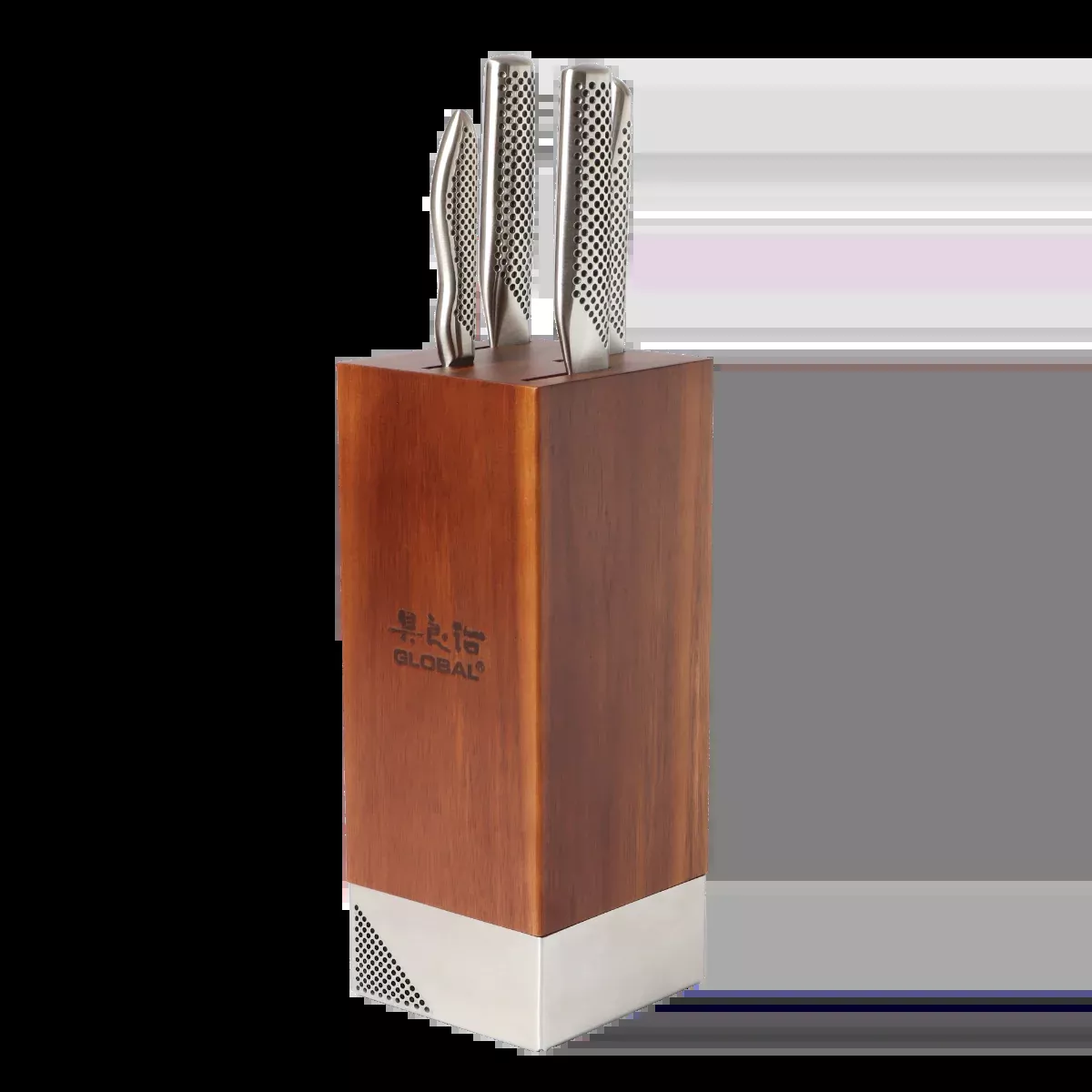 Global Toshi 5pc Knife Block Set