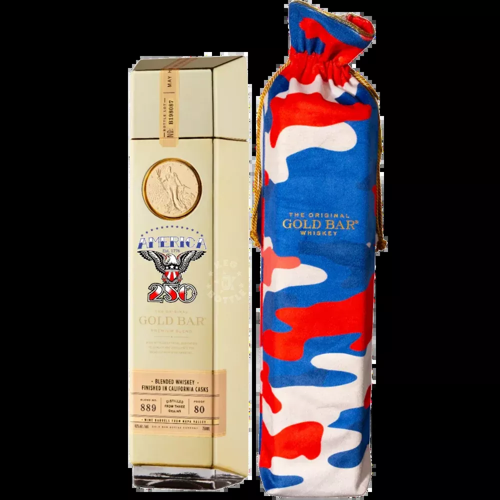 Gold Bar Blended American Whiskey America 250th Limited Edition (750ml)