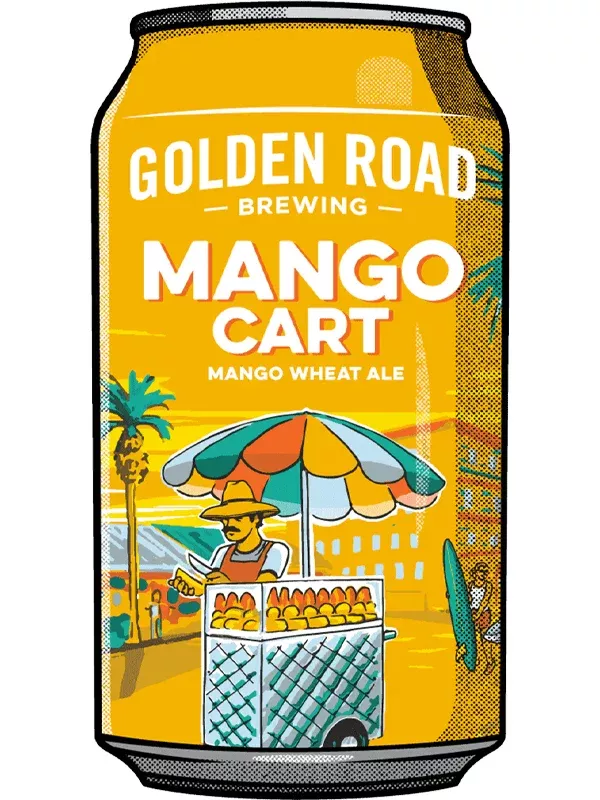 Golden Road Brewing Mango Cart