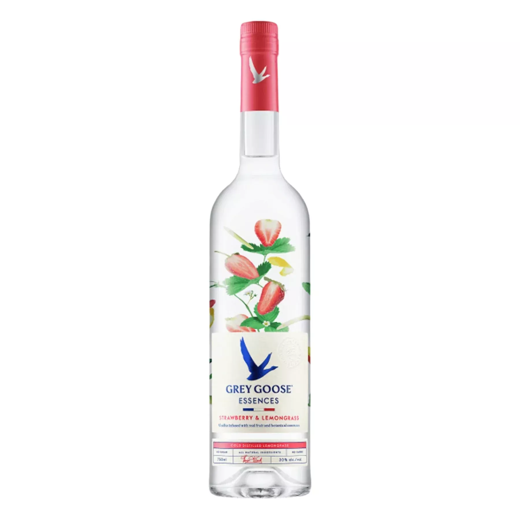 Grey Goose Strawberry & Lemongrass Flavored Vodka Essences