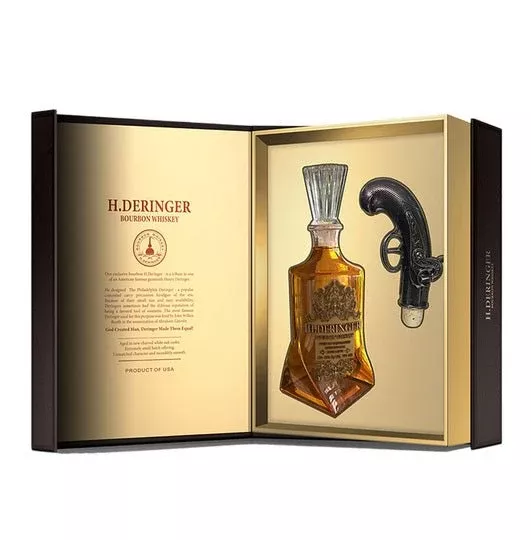 H. Deringer Bourbon Whiskey (750 ml)