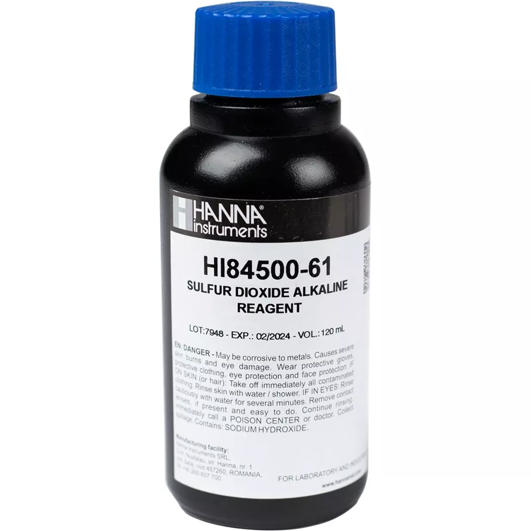 Hanna Alkaline Solution for Titrator - 120mL (Hanna# HI84500-61)