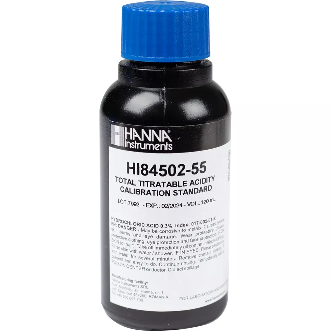 Hanna Calibration Standard for MT694 - 120mL (Hanna# HI 84502-55)