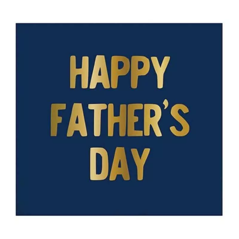 HAPPY FATHER’S DAY NAPKIN