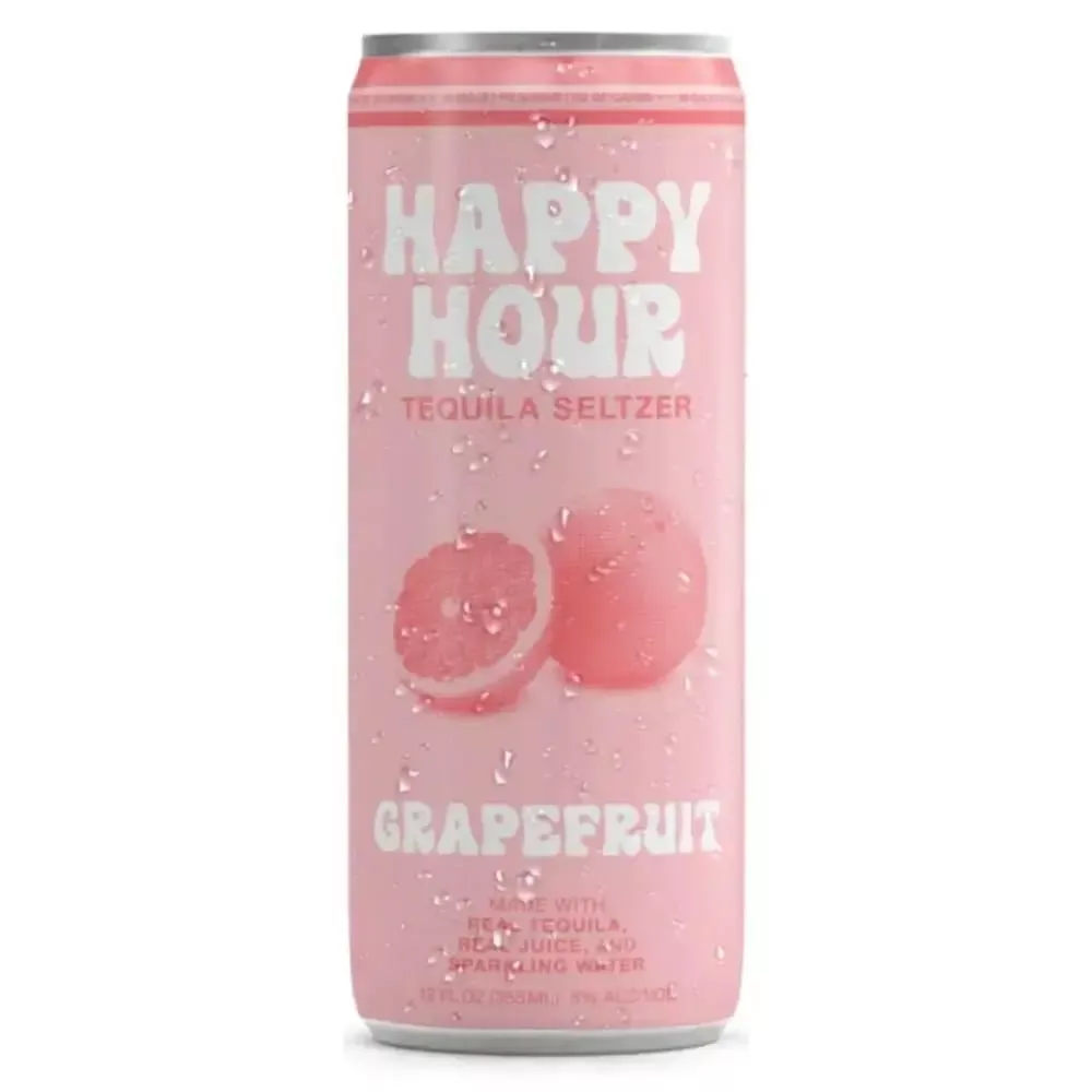Happy Hour Grapefruit Tequila Seltzer 4PK