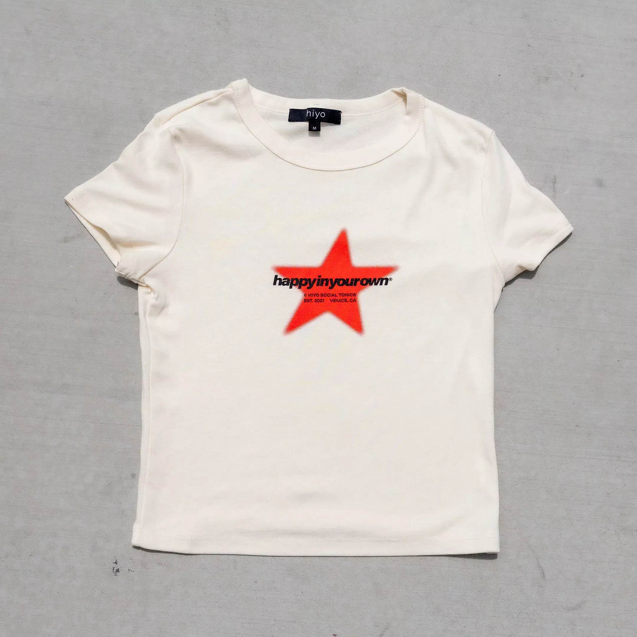happy in your own baby tee