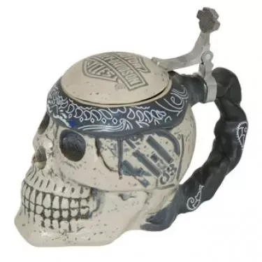 Harley-Davidson 32oz. Skull Stein