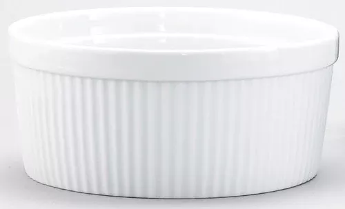 Harold Imports White Ceramic 1.5 Quart Souffle Dish