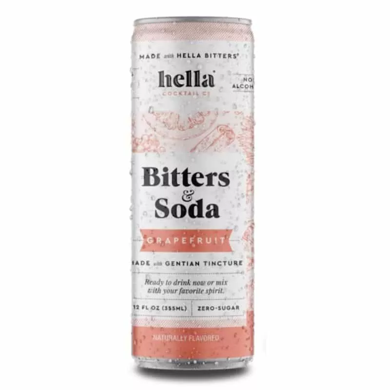 HELLA BITTERS & SODA GRAPEFRUI