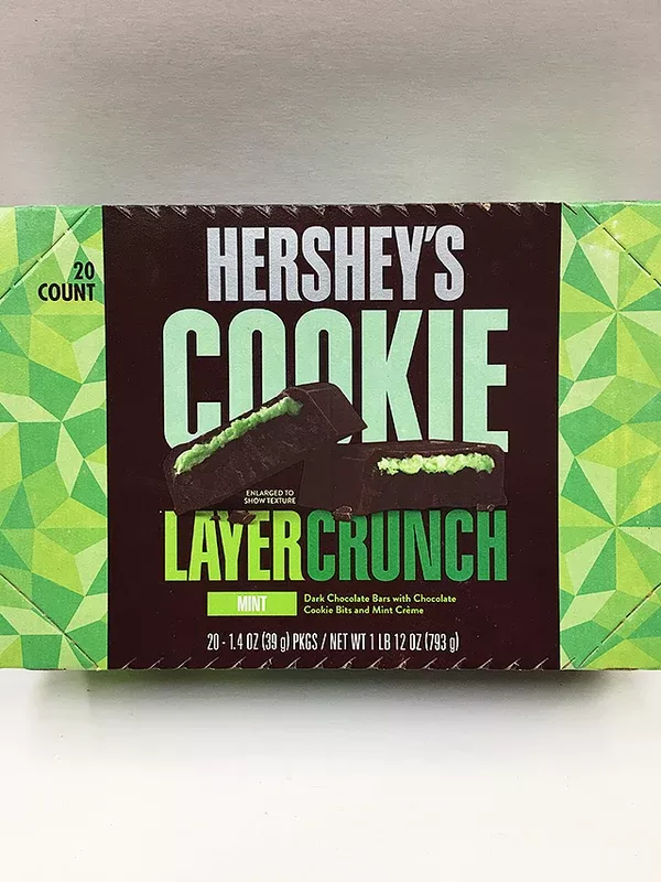 Hershey's Cookie Layer Crunch Mint Creme