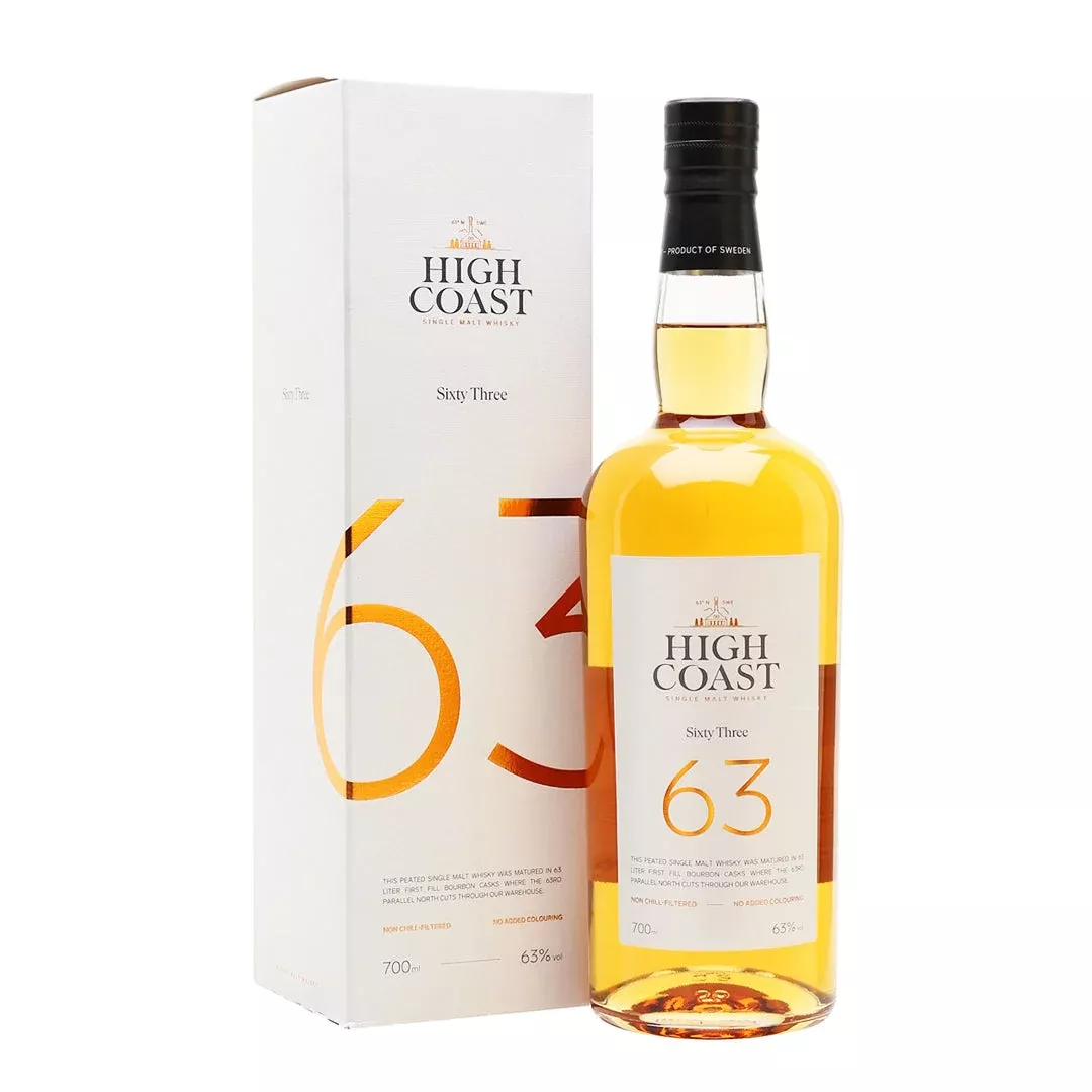 High Coast 63 Swedish Single Malt Whisky