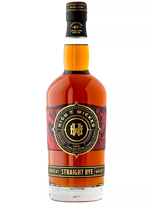 High N' Wicked Straight Rye Whiskey