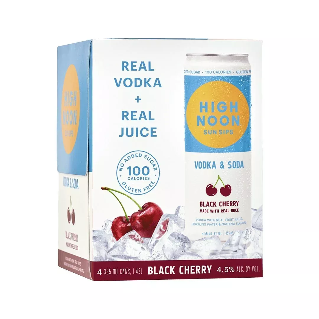 High Noon Black Cherry 4PK