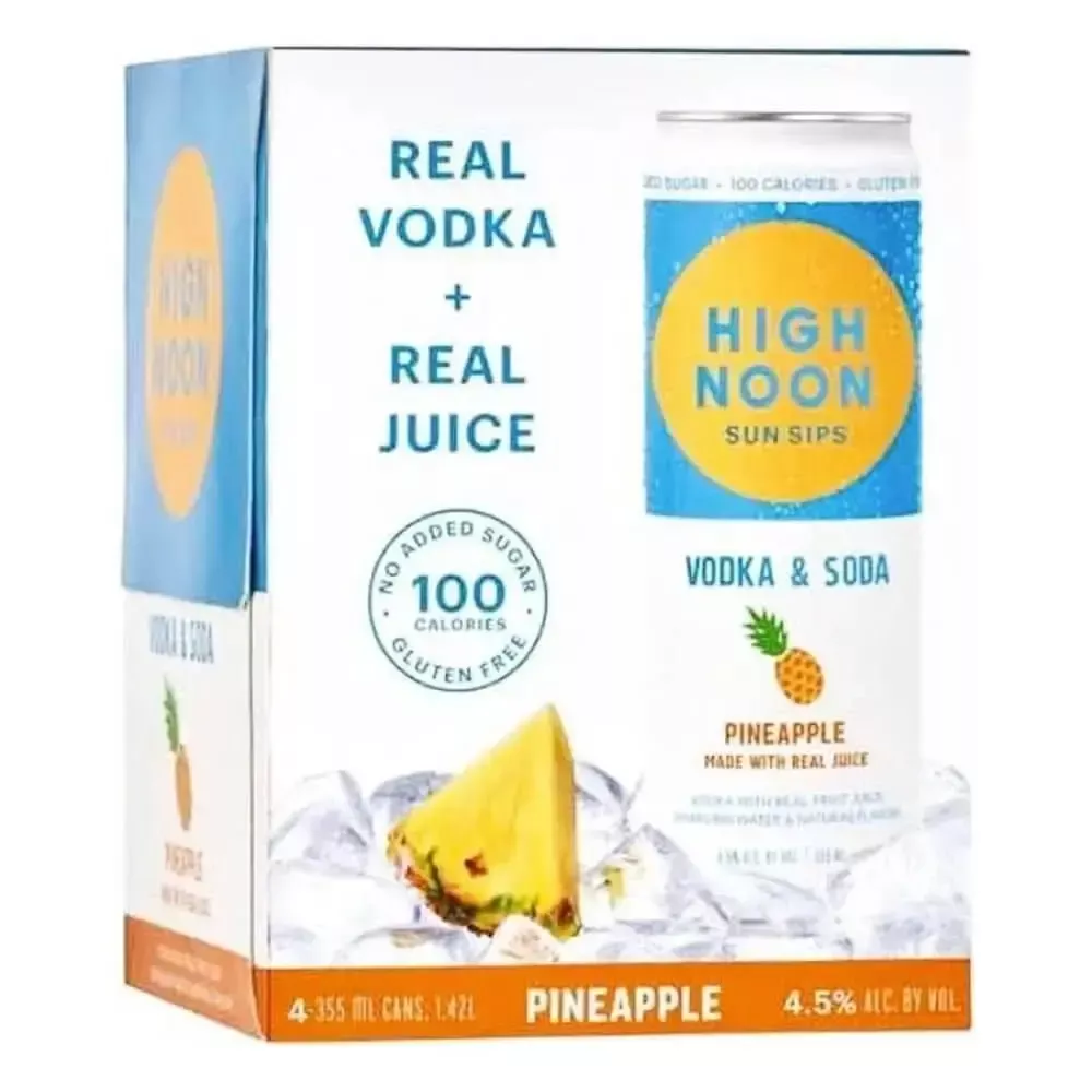 High Noon Pineapple 4 Pack