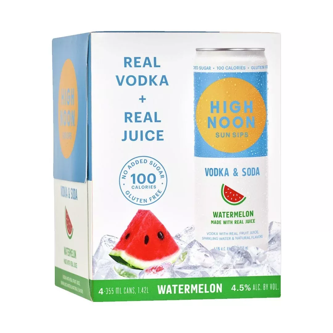 High Noon Watermelon 4PK
