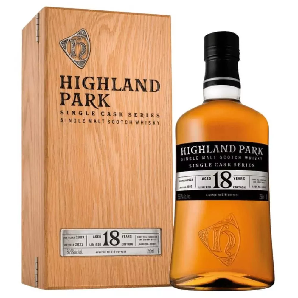 Highland Park 18 Year Old Limited Edition Cask No. 4099