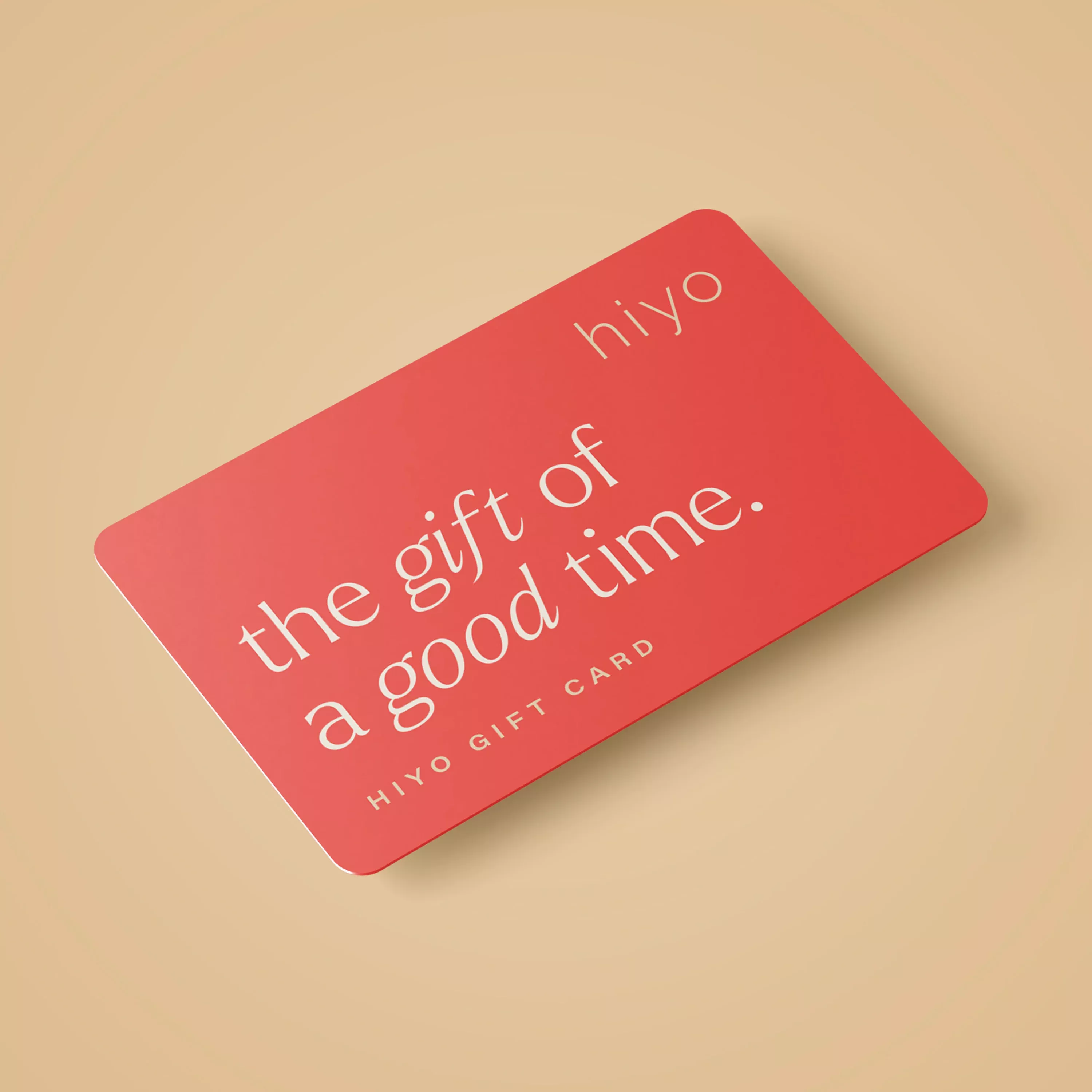 hiyo gift card