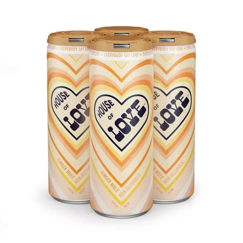 House Of Love Cocktails - Ginger Mule Mocktail 4 Pack