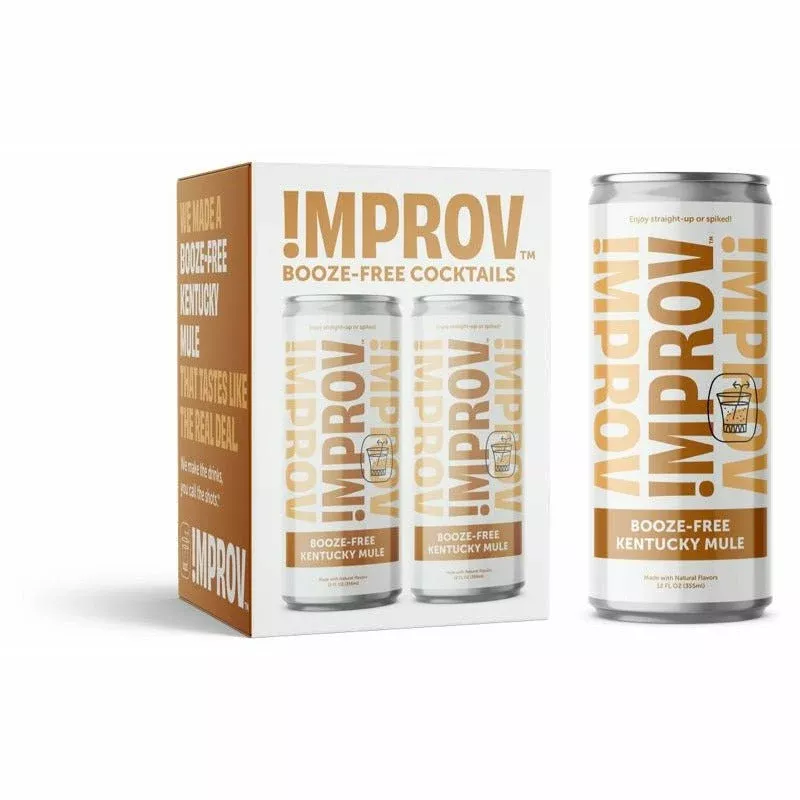 Improv Booze-Free Kentucky Mule (4 Pack)