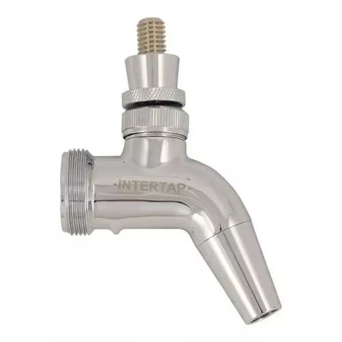Intertap Forward Sealing Beer Faucet - Chrome Plated