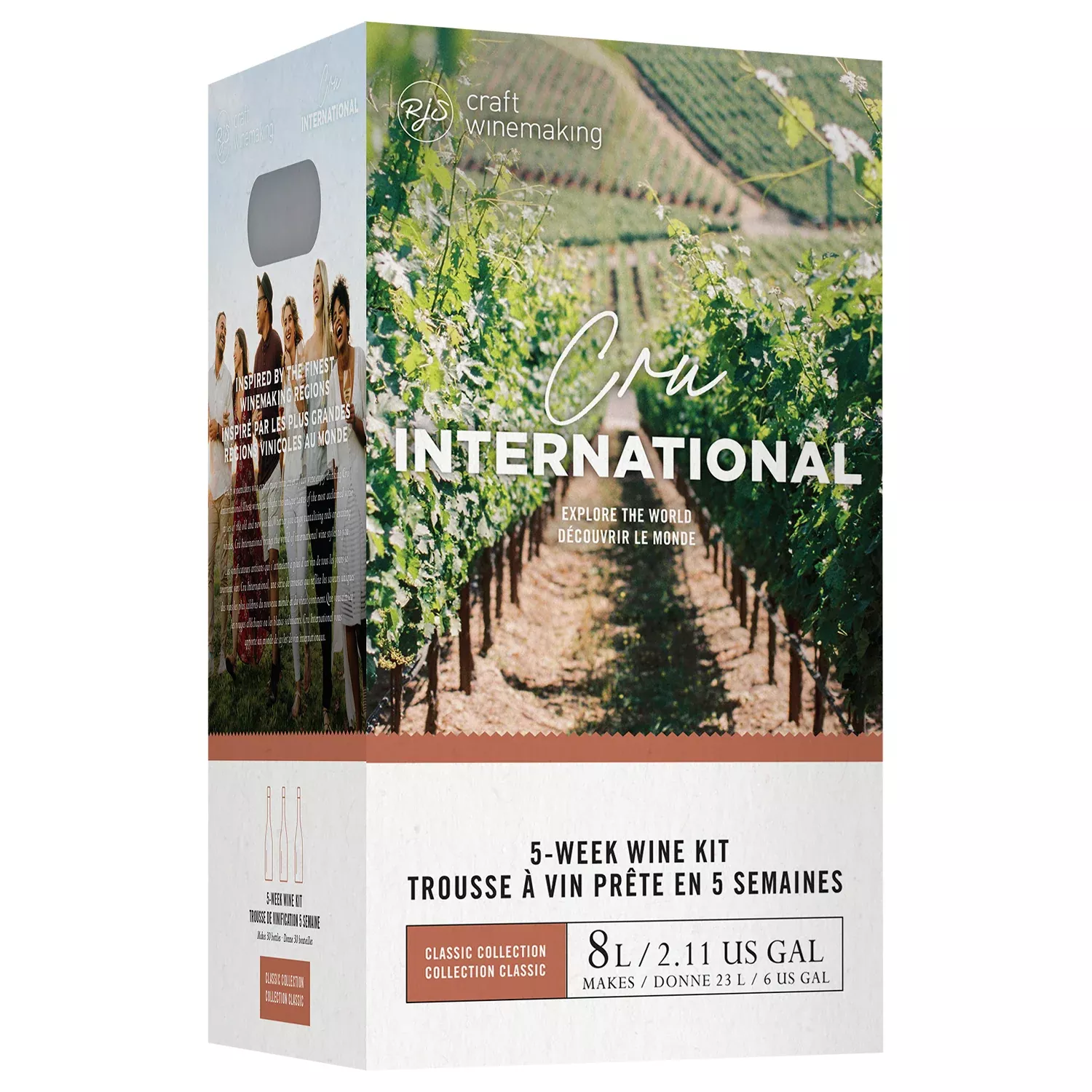 Italian Pinot Grigio Wine Making Kit | Cru International