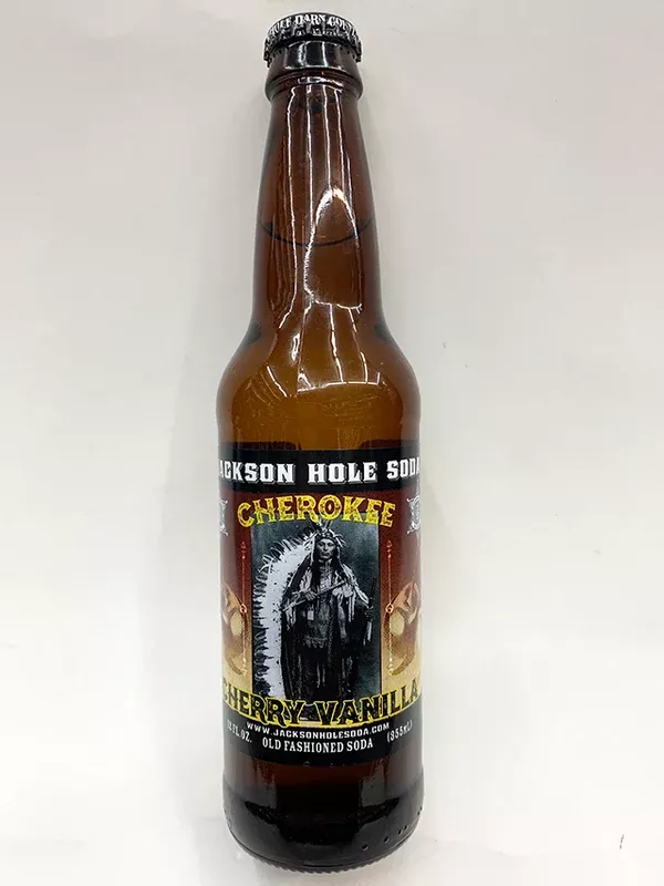 Jackson Hole Cherokee Cherry Vanilla Soda 12-Pack