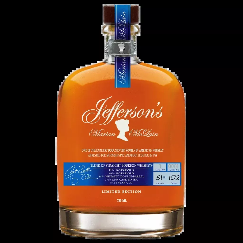 Jefferson's Marian McLain Bourbon Whiskey Batch 1 750ml