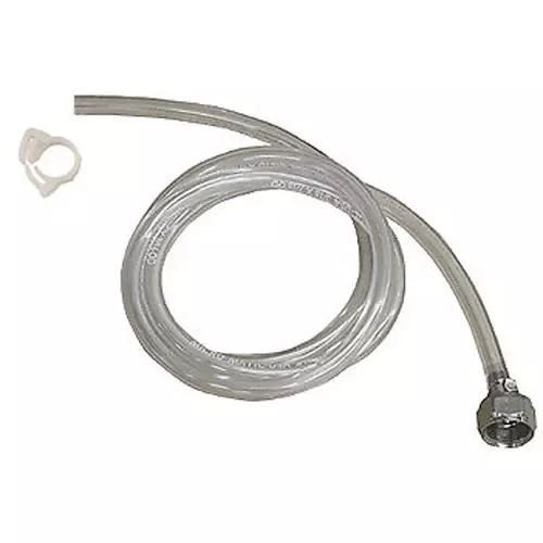 Kegco 15 Feet of 3/16" Clear Beer Line with Hexnut Assembly