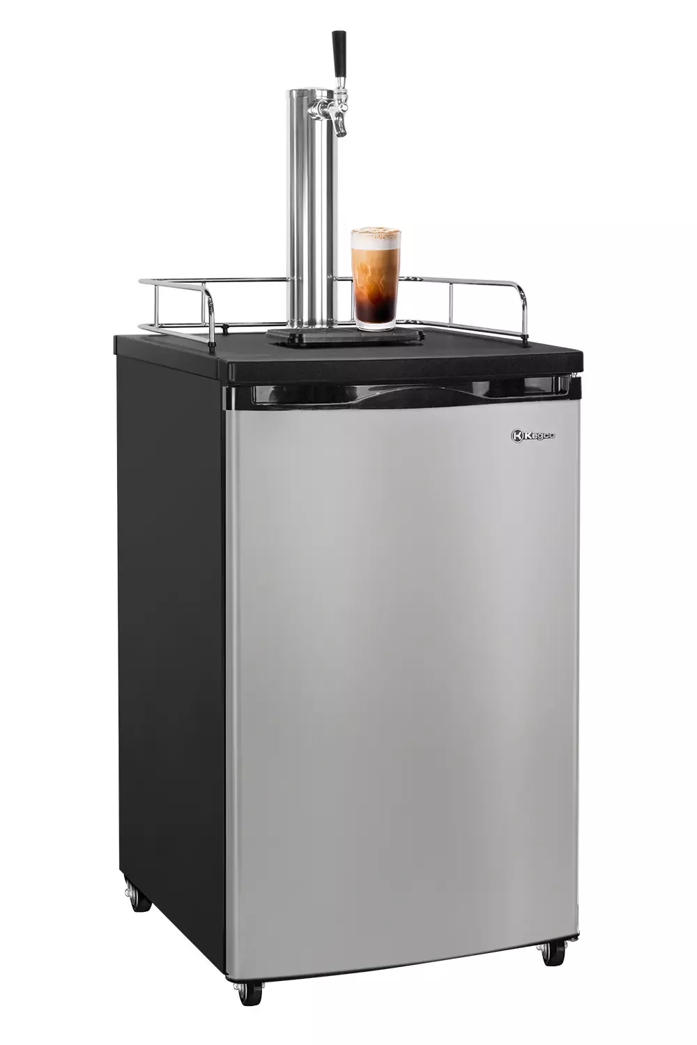 Kegco 20" Wide Cold Brew Coffee Single Tap Stainless Steel Single Tap Kegerator