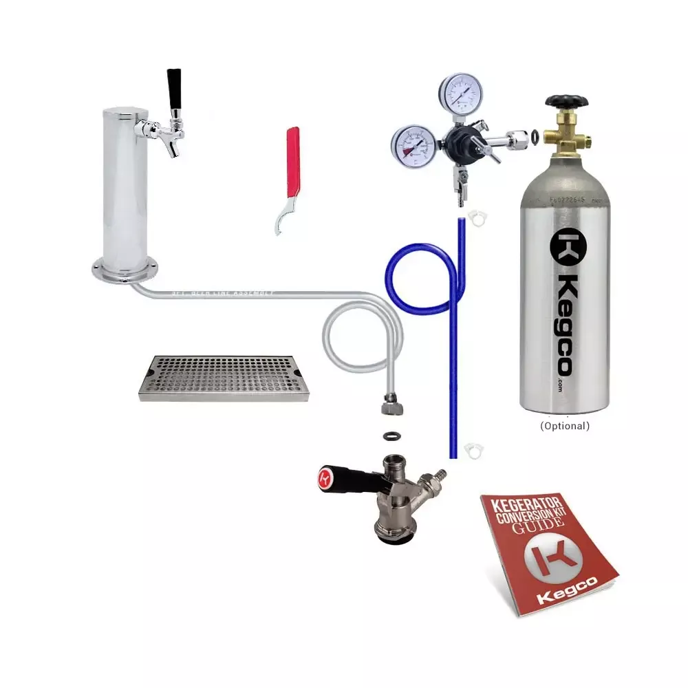 Kegco Deluxe Tower DIY Kegerator Conversion Kit