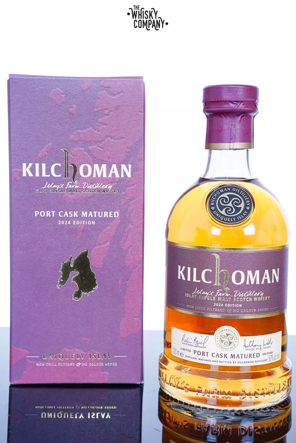 Kilchoman 2024 Port Cask Matured Islay Single Malt Scotch Whisky (700ml)