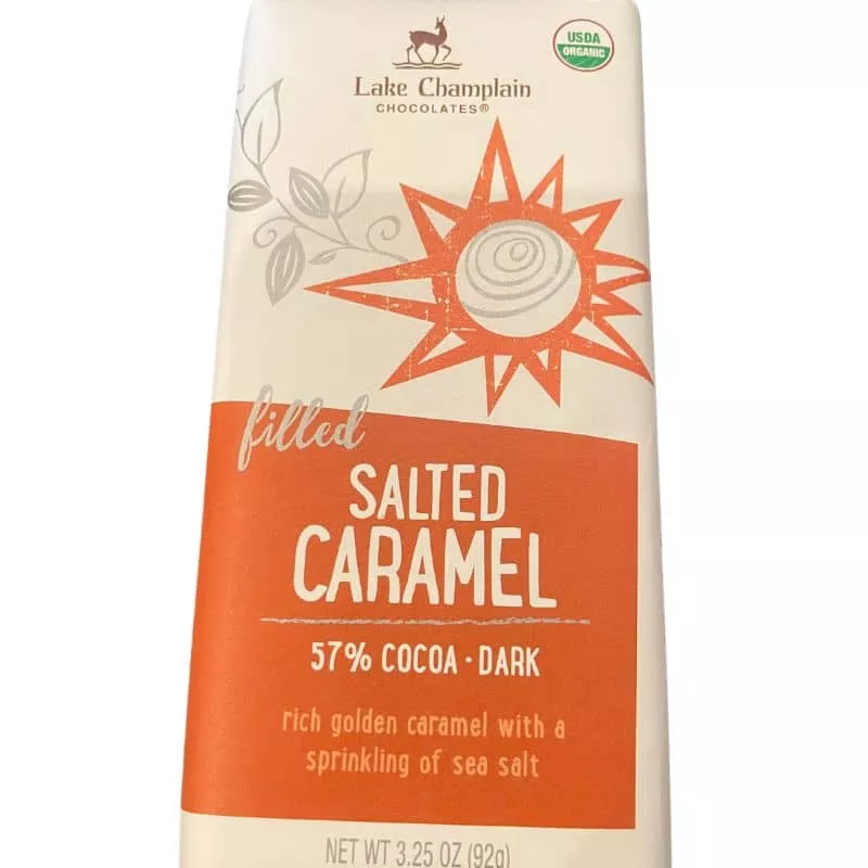 Lake Champlain Salted Caramel Chocolate Bar