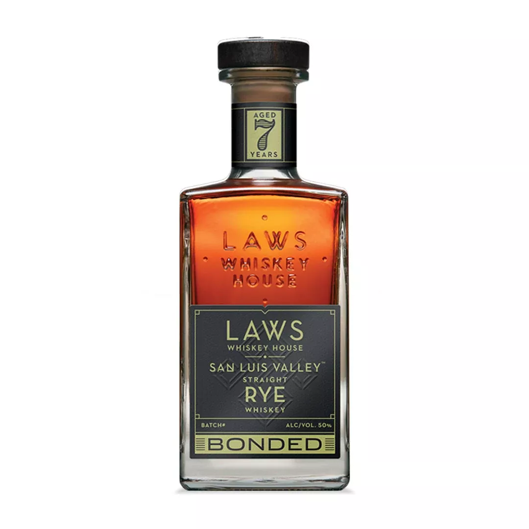Laws Whiskey San Luis Valley Rye 7 Year Old Bonded