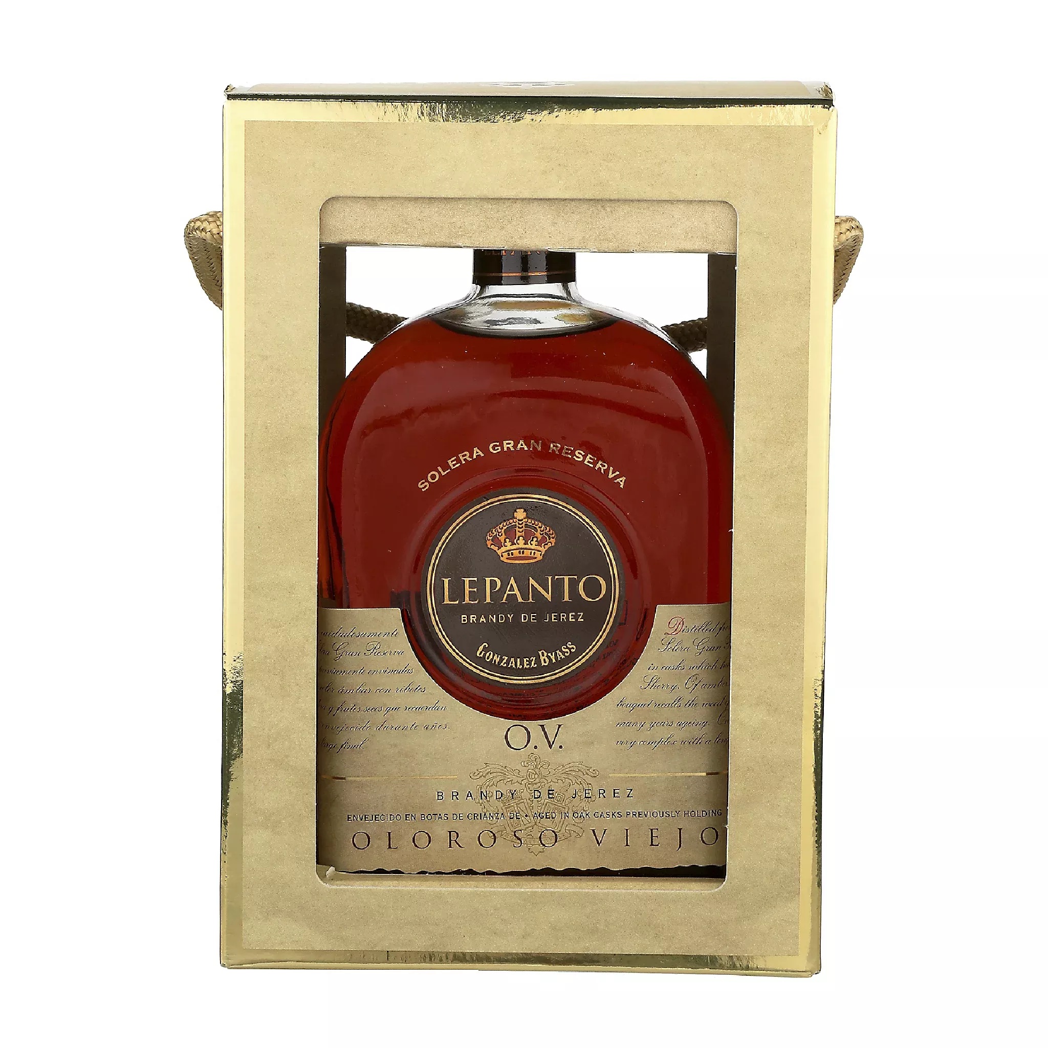Lepanto Brandy De Jerez Oloroso Viejo Solera Gran Reserva