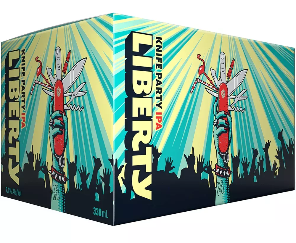 Liberty Knife Party IPA 6x330mL