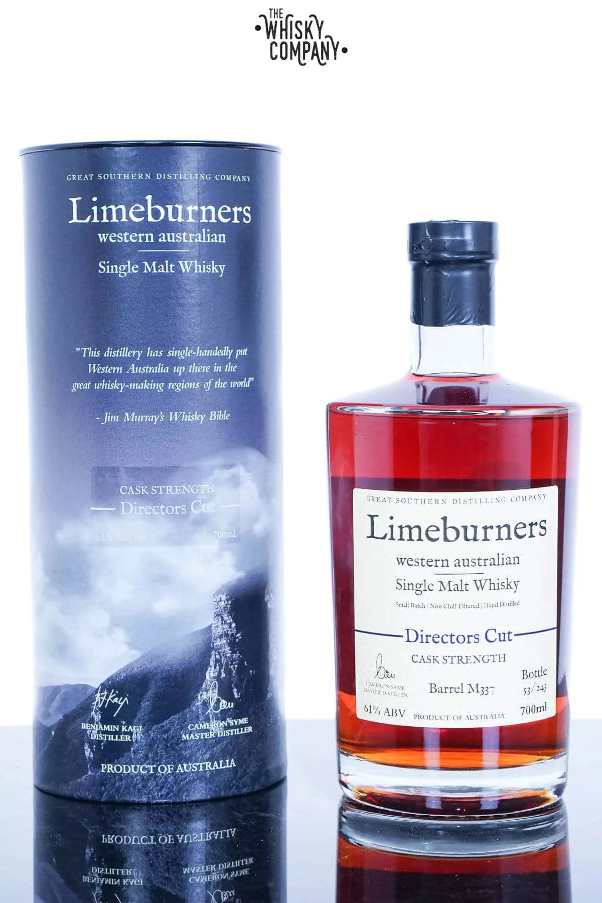 Limeburners Directors Cut Australian Single Malt Whisky– Barrel 337 (700ml)