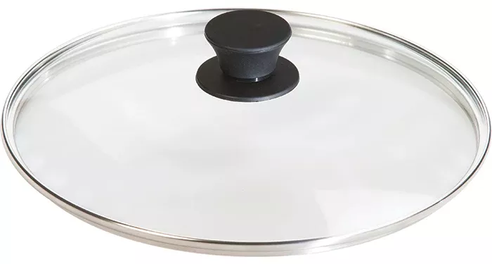 Lodge Logic Glass Cover with Silicone Knob