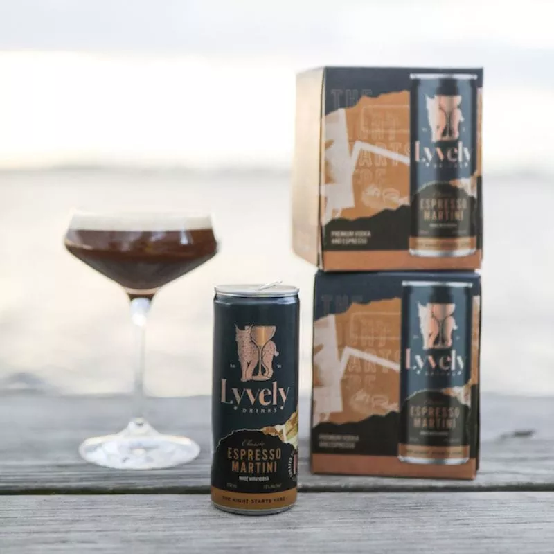 LYVELY ESPRESSO MARTINI 4PK
