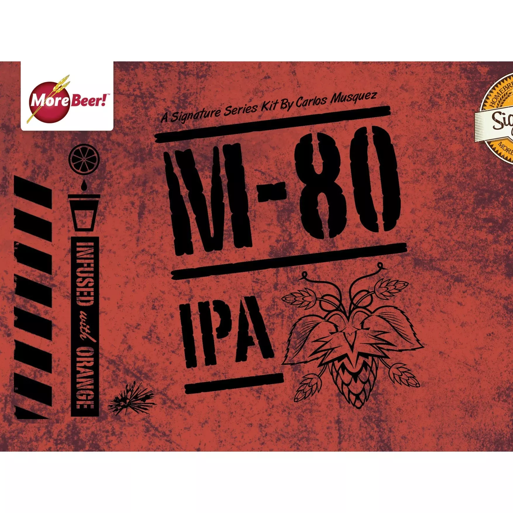 M-80 IPA by Carlos Musquez | 5 Gallon Beer Recipe Kit | Extract