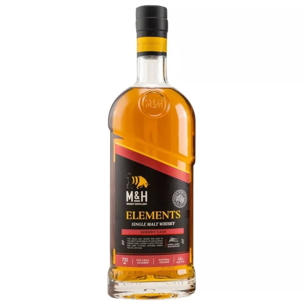 M&H Elements Sherry Cask Single Malt Whisky