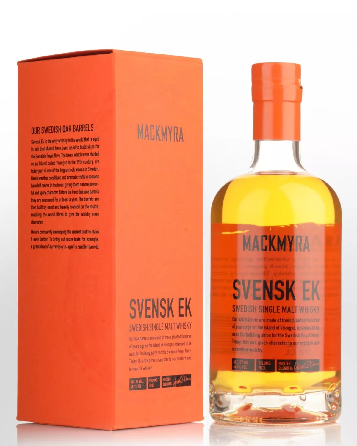 Mackmyra Svensk Ek Single Malt Swedish Whisky (700ml)