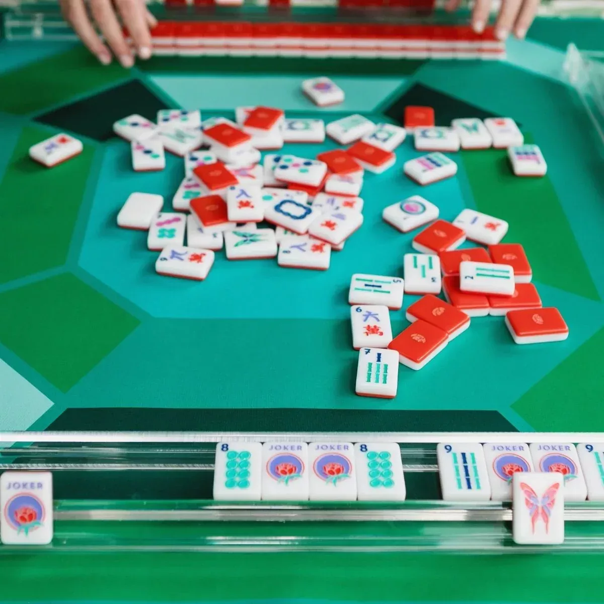 The Mahjong House Double-Sided Mat