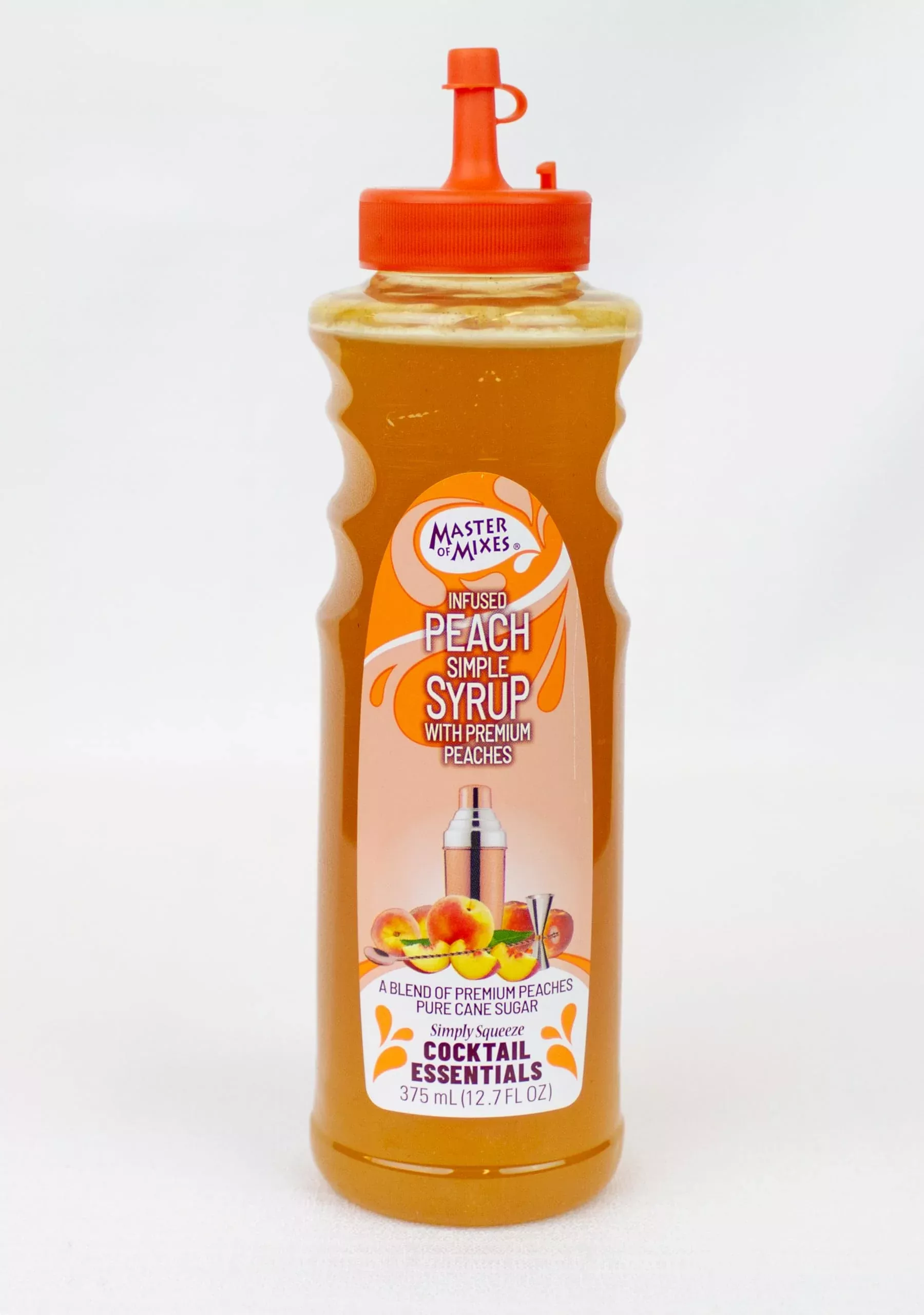 Master of Mixes Cocktail Essentials Simple Syrup Peach