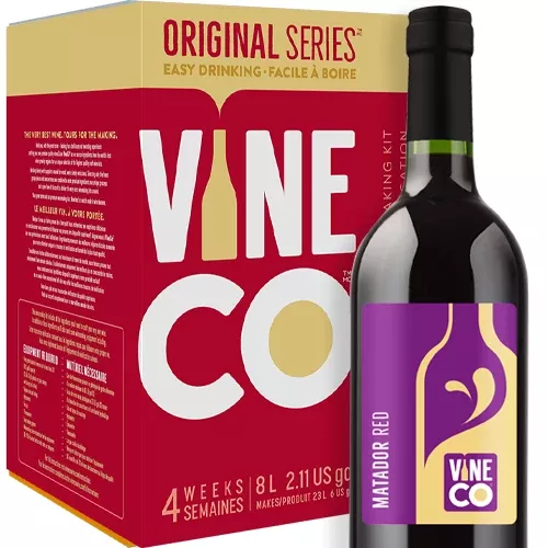 Matador Red Wine Making Kit | VineCo Original Series™