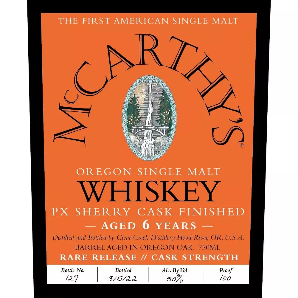 McCarthy’s 6 Year PX Sherry Cask Finished Single Malt