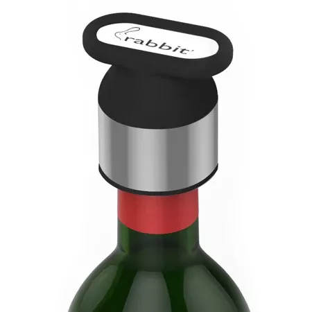 Metrokane Rabbit Stainless Steel Wine & Champagne Sealer