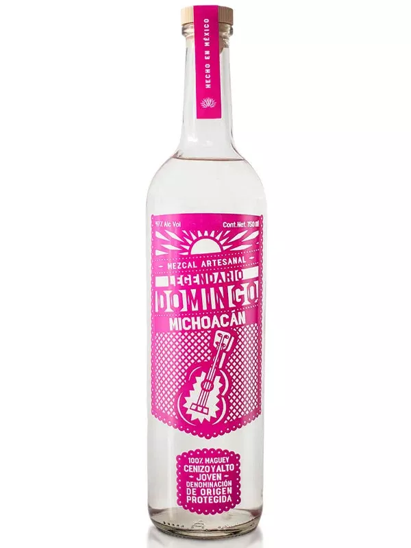 Mezcal Legendario Domingo Michoacan Ensamble Alto y Cenizo