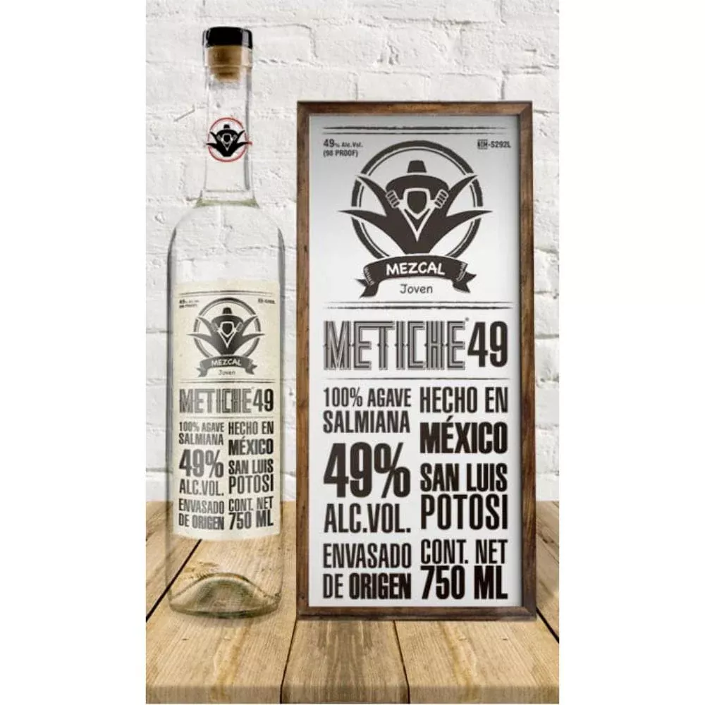 Mezcal Metiche Salmiana 49